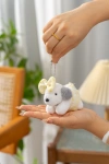 Very precious plush toy, flower dress, dog pendant - Schnauzer style premium machine doll, wedding gift, birthday present Application Scenario
